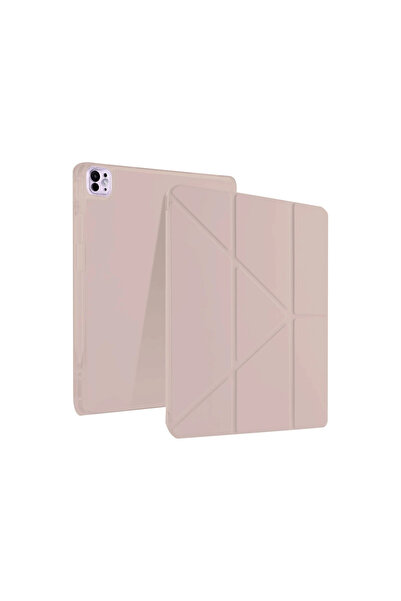 VINTESSY iPad Pro 13 (2024) Case Mars Tablet Case with Pen Holder - Rose Gold