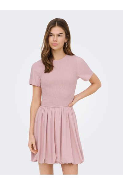 ONLY Kleid ONLGOA Leinen Kurzes Kleid