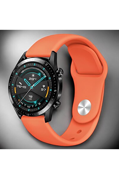 TechTrove سلك سيليكون 20 ملم متوافق مع هاتف هواوي GT2 مقاس 42 ملم