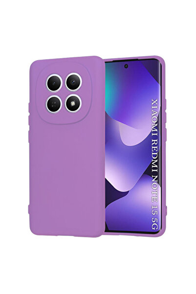 Techsuit Husă din silicon pentru Xiaomi Redmi Note 15 5G SoftFlex, violet