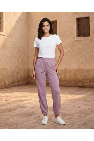 REDTAG Women Purple Active Pants