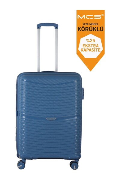 MÇS Körüklü Ultra Hafif Polipropilen Ekstra Hacim Orta Boy Valiz