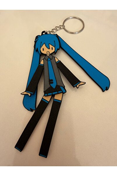 nihonwosekai Hatsune Miku Anime Keychain Articulated Movable