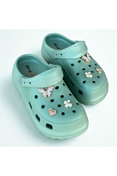 SPOKEN Ayakkabı & Kemer Pietre de fluture papuci Days High pentru femei papuci