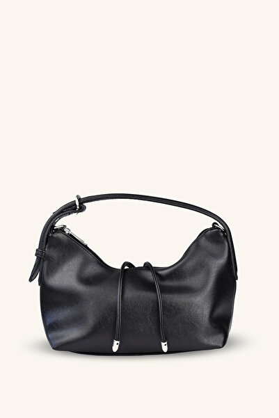 birizmoda Misha Model Small Hand and Shoulder Bag - Black