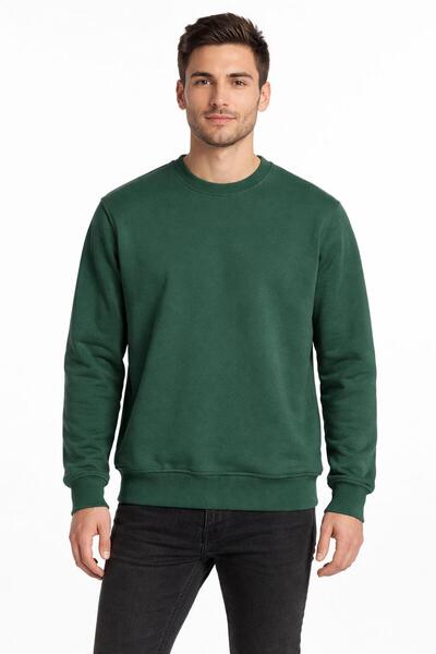 CLASSİCS MEN Ανδρικό Φούτερ Basic Crew Neck Relaxed Regular - 7556