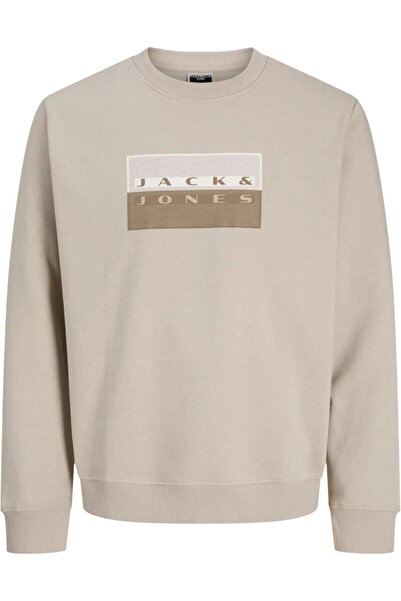 Jack & Jones JACK &JONES Fusion Graphic Sweat Crew sweatshirt - 12289807-Pure...