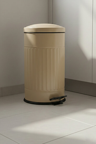 Bürke 16 Litre Cappucino Vintage Shock Absorber Trash Can Soft-Close Shock Ab...