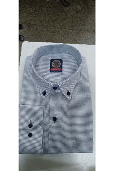 Nacar Baba Gömlek Cepli Klasik Kesim Pamuklu Yazlık Uzun Kollu