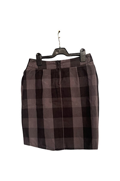 OEM Dorothy Perkins Midi Skirt - 100% Cotton, Airy Cut, Casual Style, Grey, S...