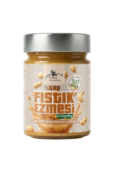 Torq Nutrition %100 Yer Fıstığı Ezmesi - Crunchy 350 Gr
