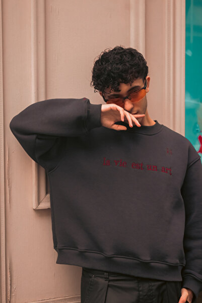 VUES Cotton Smoked Sweatshirt