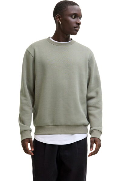 Jack & Jones JACK &JONES Bradley Crew sweatshirt - 12249341-Vetiver