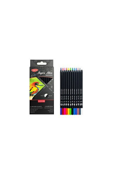 daço COLOR PENCIL 12 BLACK&WHITE DACO CC412N