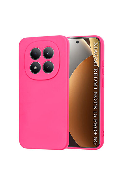 Techsuit Husă din silicon pentru Xiaomi Redmi Note 15 Pro+ 5G SoftFlex, fuchsia