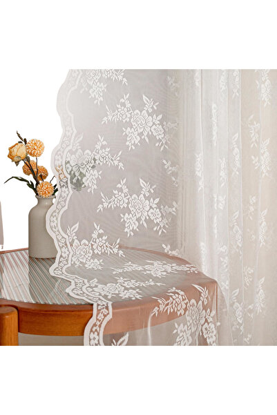 OEM Set of 2 Mysky Home Curtains - Boho Semi-Transparent, Linen Look, Jacquar...