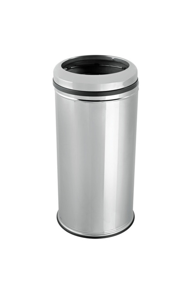 OEM Premium stainless steel waste bin without lid - 45 liters