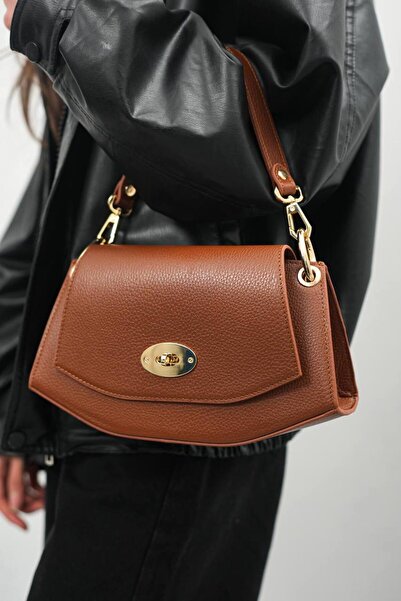DERKON Milan Model Genuine Leather Women's Shoulder Bag