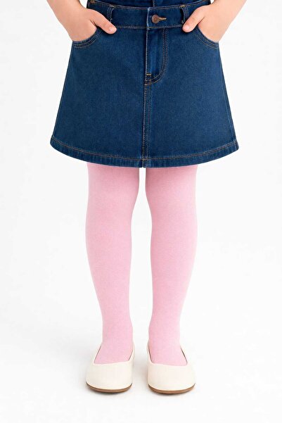 moda mivana White 100% Cotton Breathable Anti-Sweat Baby-Child Tights/Stockings