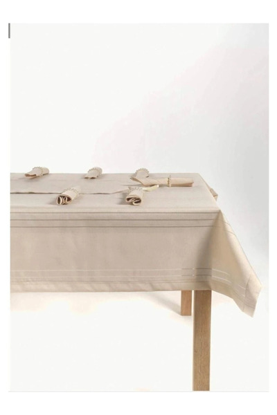 Çeyiz Merkezi Colber Tablecloth Set - 12 Seater - 26 Pieces
