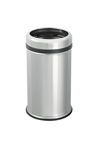 OEM Premium stainless steel waste bin without lid - 27 liters