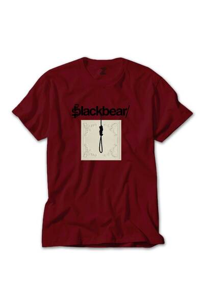 CrowsGate تي شيرت بلاك بير باشمير نوز باللون الأحمر