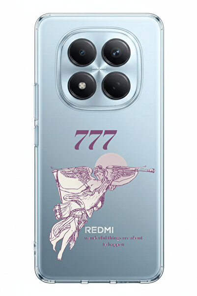 TechTree حافظة سيليكون مطبوعة بتصميم 777 ميليك متوافقة مع هاتف Redmi Note 15 ...