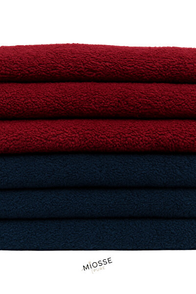 Akasya Miosse Home 6 Pieces of Hand Towels, 50X90, Cotton, Hairdresser Towels...