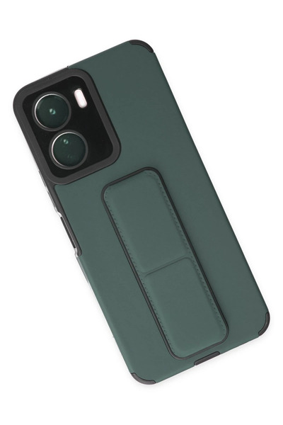 Epilons حافظة Y16 من السيليكون مع حامل كبير - أخضر