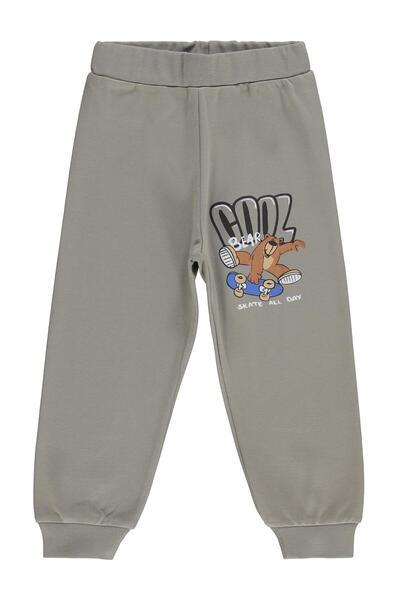 Civil Boys Cool Printed Φόρμα για 2-5 Ετών Km - Γκρι 4-5 Ετών