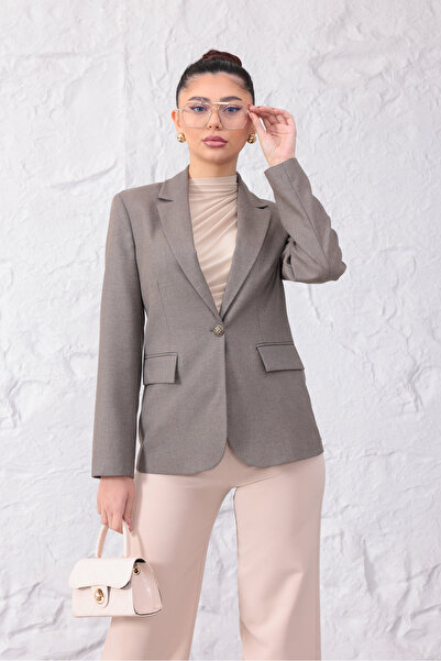 nisya KADIN CEP DETAYLI BLAZER CEKET