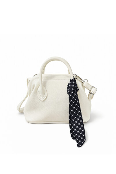 Adelina Bags Women's Scarf Detailed Scholarship Minimalist Hand and Shoulder Bag