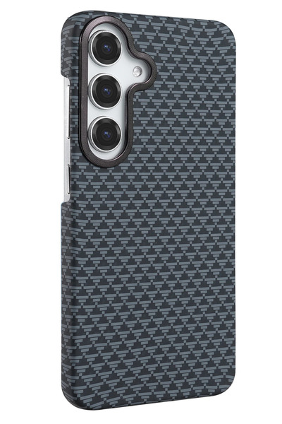 Najmaddin غطاء نيو فايس سامسونج جالاكسي إس 26 فيجا ماج سيف - رمادي