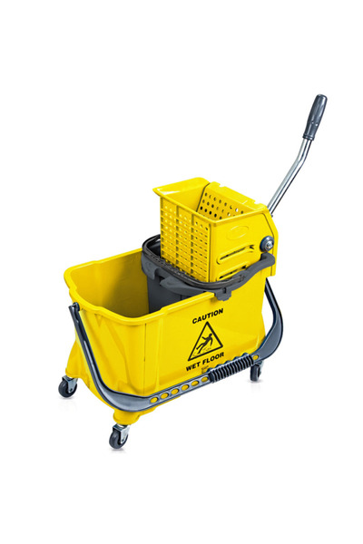 OEM Cleaning trolley 2 buckets (10 + 24 liters), yellow