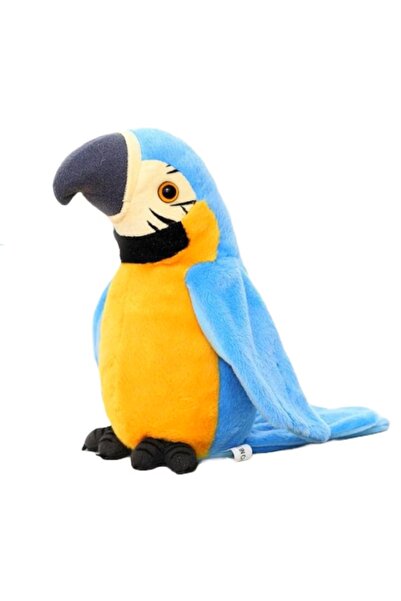 EMATTEIRO Papagal Interactiv de Pluș, Înregistrează și Vorbește, Bate din Ari...