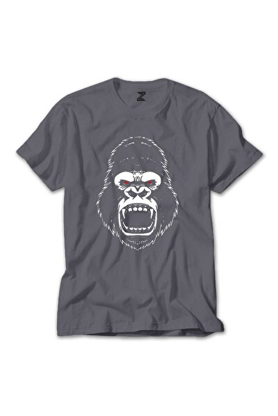 CrowsGate Tricou Gorilla Nervous Gri