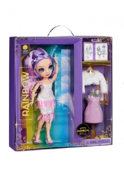 Rainbow High Papusa Violet Willow, Rainbow High, Fantastic Fashion...