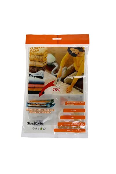 OEM Set of 2 vacuum bags for storing clothes 60*80 cm.
