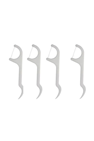 PESITRO Set 4 cutii x 50 bucati de ata dentara cu scobitoare, ultra-rezistenta, aroma de menta, 200 bucati.