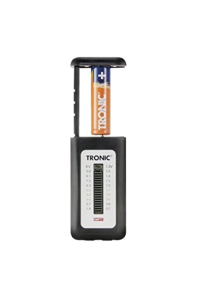 Tronic Tester de baterii pentru LR06, LR03, LR14, LR20 și 9V