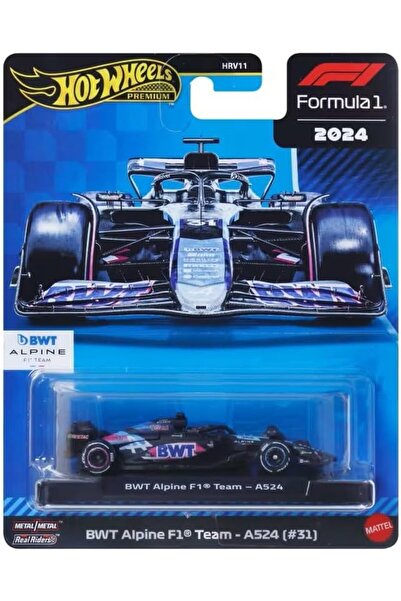 HOT WHEELS Premium - Formula 1 2024 - BWT Alpine F1 Team - A524