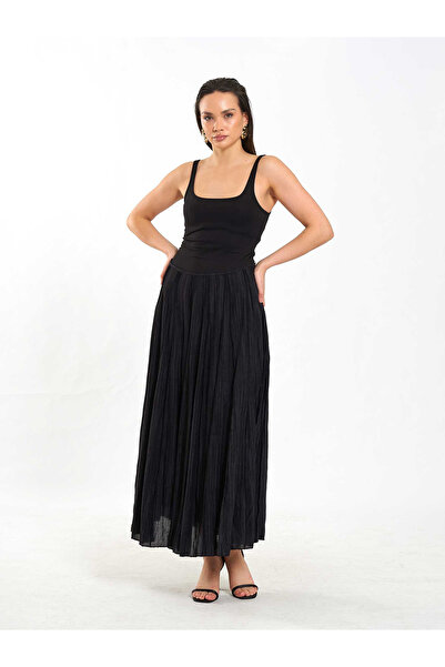 Coral Multi-Piece Skirt 041172 Black