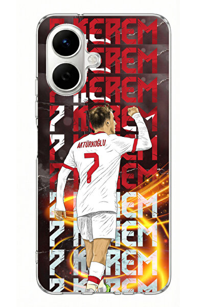 TechTree Infinix Smart 10 Compatible Kerem Aktürkoğlu Sevinç Printed Silicone...