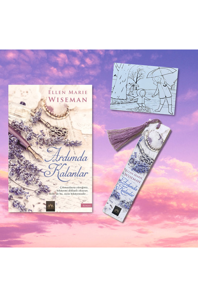 Arkadya Yayınları ARDIMDA KALANLAR / PÜSKÜLLÜ AYRAÇ VE KARTPOSTAL HEDİYE