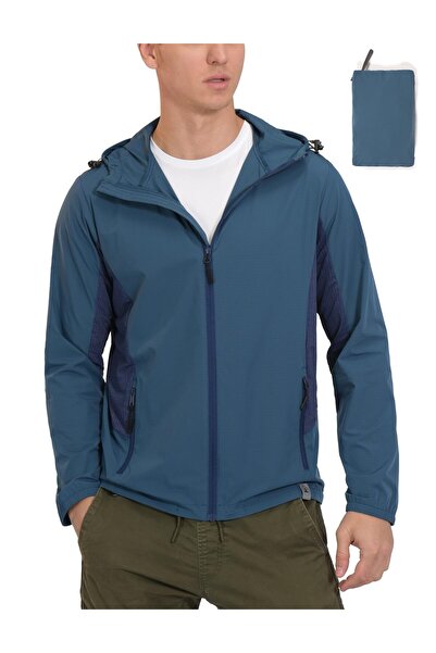 OEM Jachetă Alergare Bărbați - Ușoară, Impermeabilă, Protecție UV UPF 50+, Al...