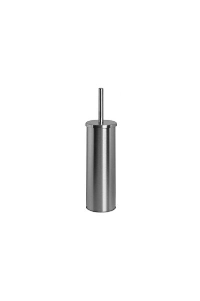 OEM Polished stainless steel toilet brush, wall-mounted