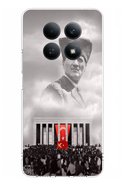 TechTree حافظة سيليكون مطبوعة بتصميم كابلاي أتاتورك من سلسلة Redmi Note 15 4G...