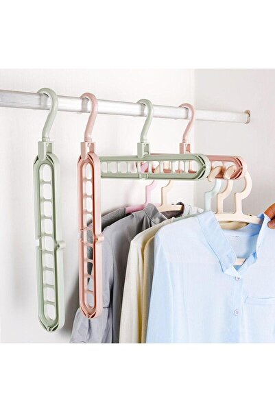 OEM Set of 3 Foldable Hanger Organizers, 360° Rotation, Polypropylene