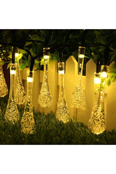 MasterLED Ghirlandă solară pentru decorare exterioară, 20 LED-uri în formă de...