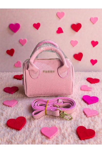 ÇANTA Mini Pembe El Ve Omuz Çantası